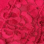 Ambiance Red Lace Bodysuit Women’s S Y2K Vampy Goth Romantic Lace Trim Photo 11