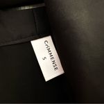 Commense Satin Wrap Tie Mini Skirt Black sz Small Photo 5