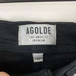AGOLDE  Sophie Cropped Jeans Jet Black Women’s Size 27 Slim Skinny High Rise Photo 3