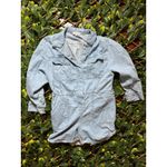 Gianni Bini  Denim Longsleeve  Shortalls Size 8 Photo 4