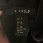 Forever 21 long/maxi black v-neck dress size M Photo 4