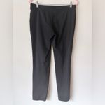 Eileen Fisher  Black Ponte Pants Zip Pockets Stretch Ankle Length Women’s Small Photo 2