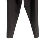 Piazza Sempione Sabina Brown Italian Zip Hem Wool Blend Trouser Pants Size 12 Photo 5