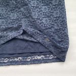 Hollister  lace navy blue mini pencil skirt, size M Photo 3