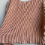 Lunya Cozy Organic Cotton Silk Reversible Pullover Otium Lunya Sweater Medium Pink Photo 10