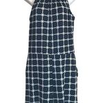 Ashley Stewart  Blue and White Patterned Jumpsuit Photo 3