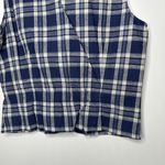 American Vintage vintage Y2K 2000s retro 90s 1990s Blue and white plaid vest Photo 5