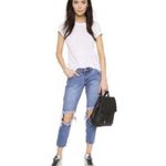 One Teaspoon One X Freebirds Low Rise Distressed Denim Jeans Sz 27 Zipper Hem Photo 8