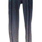 Boathouse Womens Leggings Navy Mid Rise Geometric Ombre Stretch Full Length S Photo 0