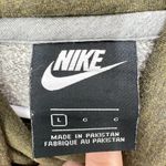 Nike Women's Size Large Forest Green Funnel Hoodie Pullover Sweatshirt Casual Photo 4