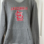 Concepts Sport  Womens Cardinals Hoodie Pullover Sweatshirt Athletic Gray XL Photo 0