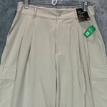 NWT GapFit Runaround Jogger Cargo Pants Beige High Rise 4 Way Stretch Women's M Tan Size M Photo 2