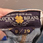 Lucky Brand Denim Button Front Short Sweet Nā Low Skirt Size 8/29 Photo 2