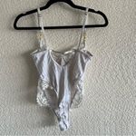 Gooseberry Intimates Women’s White Lace One Piece Lingerie Bodysuit Size XS Photo 2
