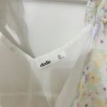 Elodie pastels Spagetti strap ruffled floral print mini dress Photo 2