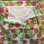Lilly Pulitzer Strawberry Floral Pencil Skirt Pink Green Preppy Fruit Print 6 Photo 5