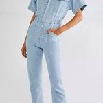 Free People  We The Free Marci Jumpsuit in Clear Skies Photo 0