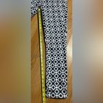 J.Crew Black and White Aztec Patterned Pants women 28 ‘toothpick’ style Photo 10