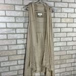 Anthropologie Angel of the North Lua Pointelle Cardigan Sweater Vest Size XS/S Photo 4