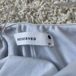 Reserved sleeveless maxi dress in sparkly silver Photo 4