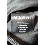 BCBG Paris Black Studded Tote Bag Boho Purse Edgy Gold Photo 3