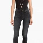 MOTHER HIGH WAISTED LOOKER IN COFFEE TEA OR ME? HI RISE SKINNY STRETCH JEANS Blue Size 26 Photo 0