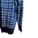 Jessica London Cardigan Womens 22 24 Multicolor Plaid Button Stretch Sweater Photo 4