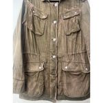 Free People Women's Not Your Brothers Surplus Jacket Military Army Cargo Size S Photo 6