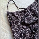 Free People Jamie Strappy Printed Mini Dress Black Leopard Pink Print Photo 7