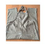 Aerie Women's Werk Play Twill Pain Splatter Green Overalls XS Photo 6