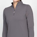 EIS Cool Sun Shirt Long Sleeve 1/4 Zip Gray Equestrian Shirt Size 2X Photo 0