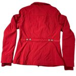 Roots ‎ Canada Red Full Zip Jacket Womens Large Fleece Lined Softshell Coat Photo 1