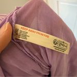 Free People  Purple Heating Up Woven Boxer Shorts Size Medium Photo 9