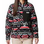Columbia Women's West Bend 1/4 Zip Pullover Size XL Sherpa Multicolor New G6 Photo 2