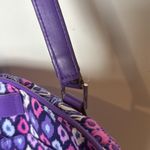 Vera Bradley Crosstown Tote Shoulder Bag Purple Lilac Tapestry Retired Pattern Photo 10