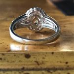 Natural Red Sapphire Yellow Zircon Sterling Silver Ring Size 6 Photo 1