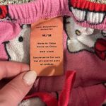 Hello Kitty  Pink & Red Fleece Pajama Pants Medium Photo 3
