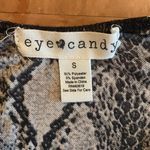 Eye Candy snakeskin mesh bodysuit Photo 2