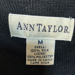 Ann Taylor FINAL MARKDOWN  Midnight Black Silk Top medium Photo 1