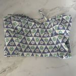 ZARA  blue & white daisy top EUC Photo 1