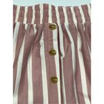 Tickled Teal  BUTTON DETAIL STRIPED CHARLOTTE SKIRT SIZE MEDIUM  NWOT Photo 6