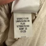 Banana Republic  Wide Leg‎ Cropped Linen Cotton Blend Pants Size M Photo 7