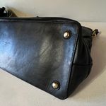 Ann Taylor croc embossed leather hand bag with fringe tassel keychain Photo 6