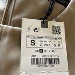 ZARA NWT  BLOGGERS FAV FAUX LEATHER DRESS NO BELT Photo 4