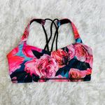 Lululemon Energy Bra Secret Garden Black Sz 6 Photo 2