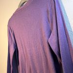 Zenana Outfitters Purple Cardigan Sweater SZ M V Neck Full Button-Up Longsleeve Photo 6