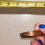 Vintage Bell Trading Post Copper Native American Bracelet Gold Photo 4