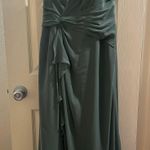 Azazie Green Eucalyptus Bridesmaids Dress Photo 2