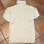 Topshop turtleneck sweater dress in oatmeal Photo 0