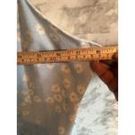 ZARA  Blue Floral Mini Dress with‎ Belt Spaghetti Straps Size L Photo 7